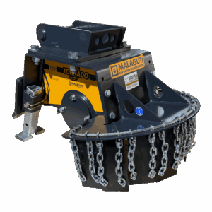 CANGEO by Malaguti Tornado 2 450 PLUS – Stubbenfräse für Bagger 6–10 t