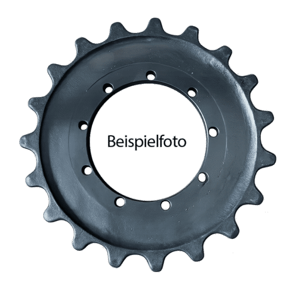 Turas Antriebsrad für YANMAR B5-1, B50-1, B50-2A, B50-2B, B50V, VIO40-1, VIO40V, VIO45, VIO45V, VIO50, VIO50-2, VIO50CR, VIO50PR, VIO50V, VIO55 (Gummikette & Stahlkette), YB501 (mit Original-Stahlkette)