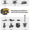 Anbauverdichter CANGEO by Malaguti Plury W1 (Einmassenvibrationsantrieb)